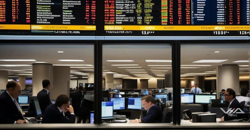 Asian Shares Slip After Wall Street's Volatile Day; Oil, Gold Prices Drop